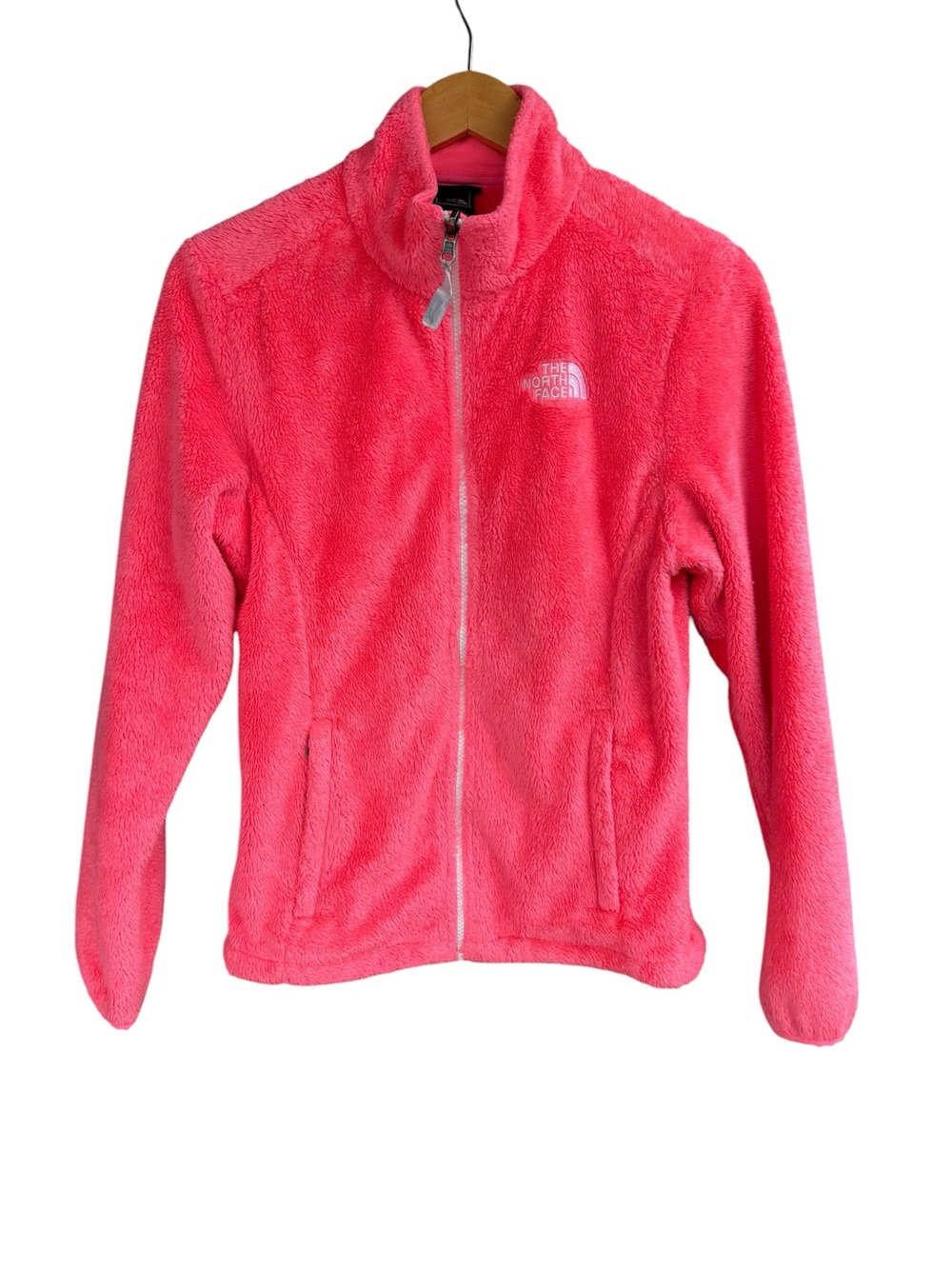The North Face Pink Fleece Jacket Size Small